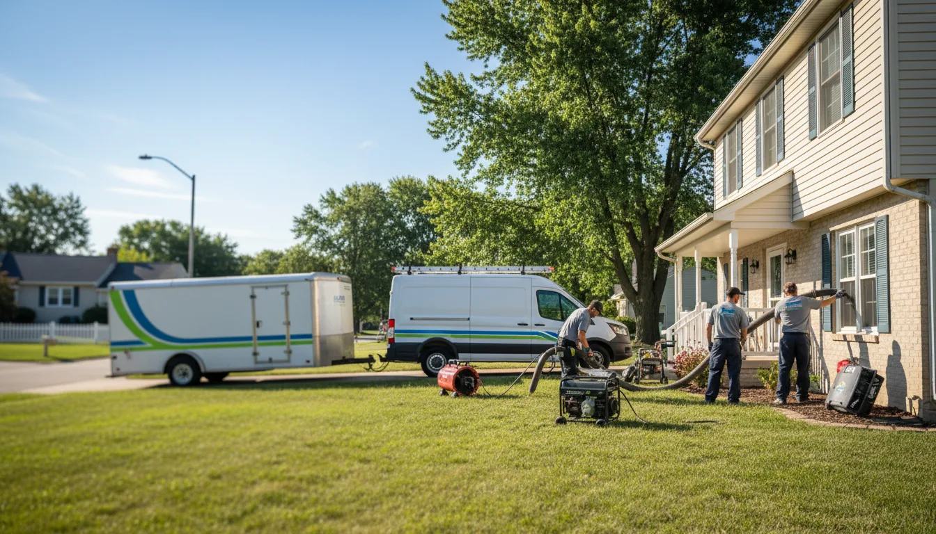 Flooded Basement Restoration And Cleanup With Repair in Tony, WI near me